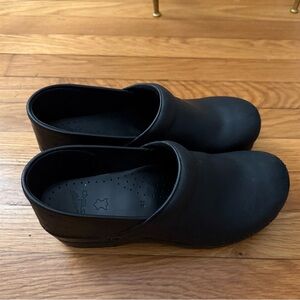 Dansko Professional Black Clogs